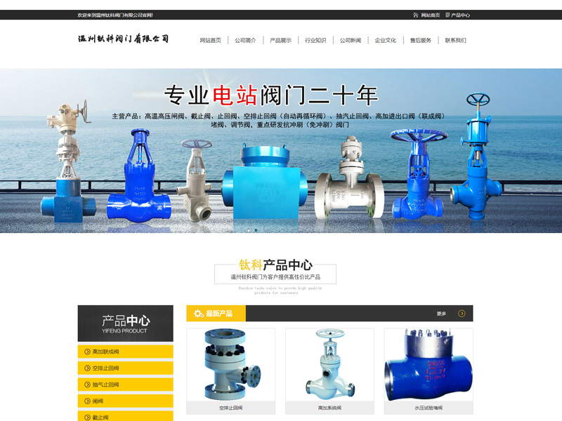 温州钛科(kē)阀门